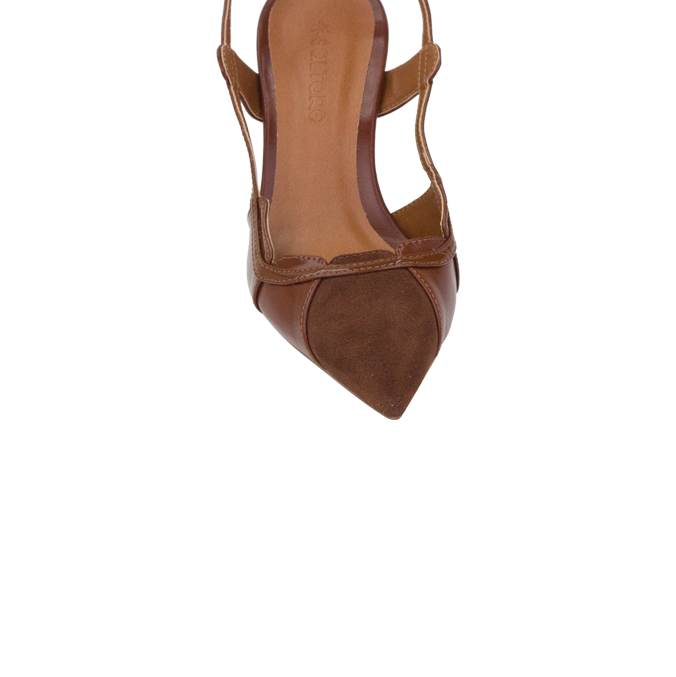Scarpin Flor Whisky
