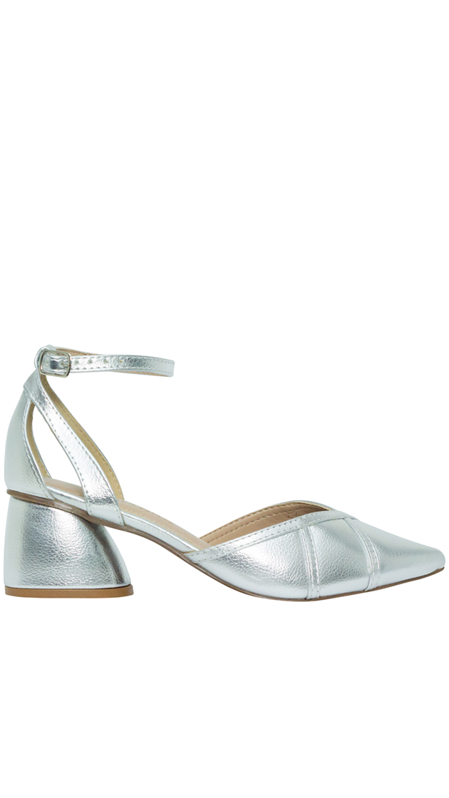 Scarpin Maria Low Mt Prata