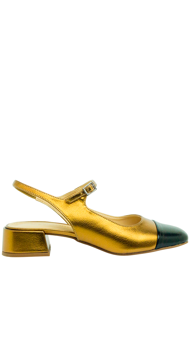 Scarpin Adriana Mt Bronze