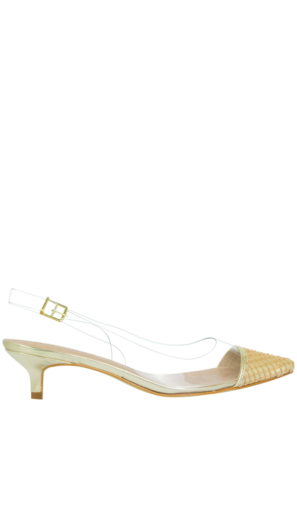 Scarpin Leslie Dourado