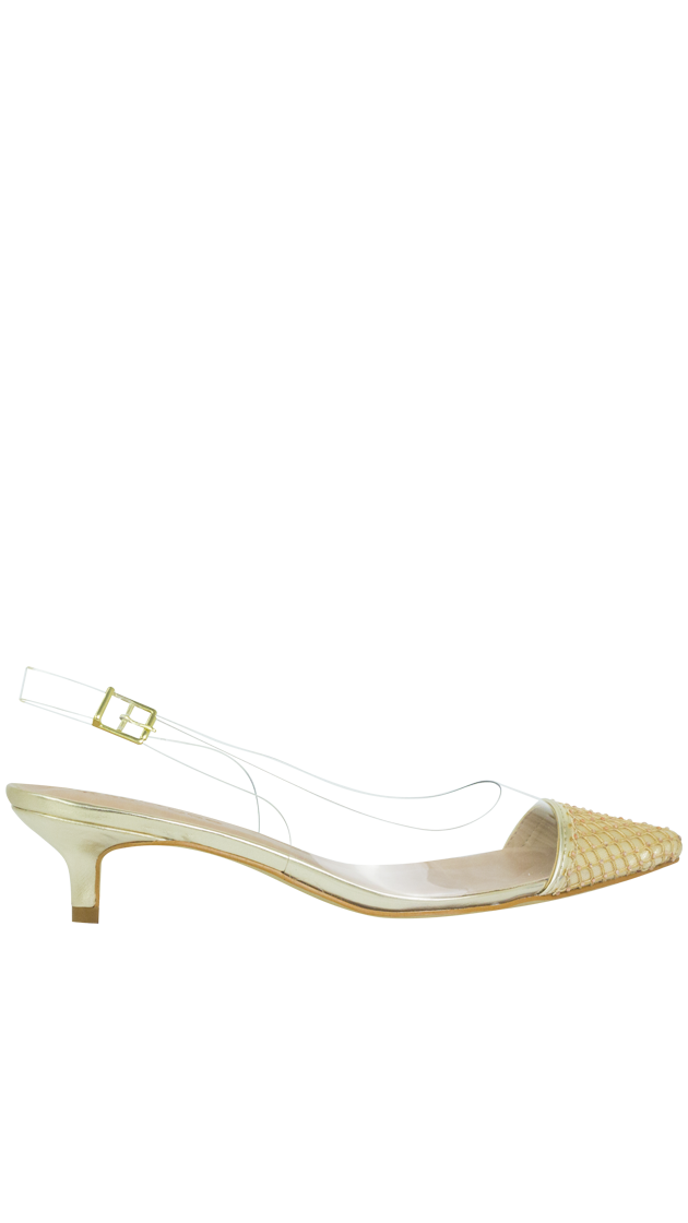 Scarpin Leslie Dourado