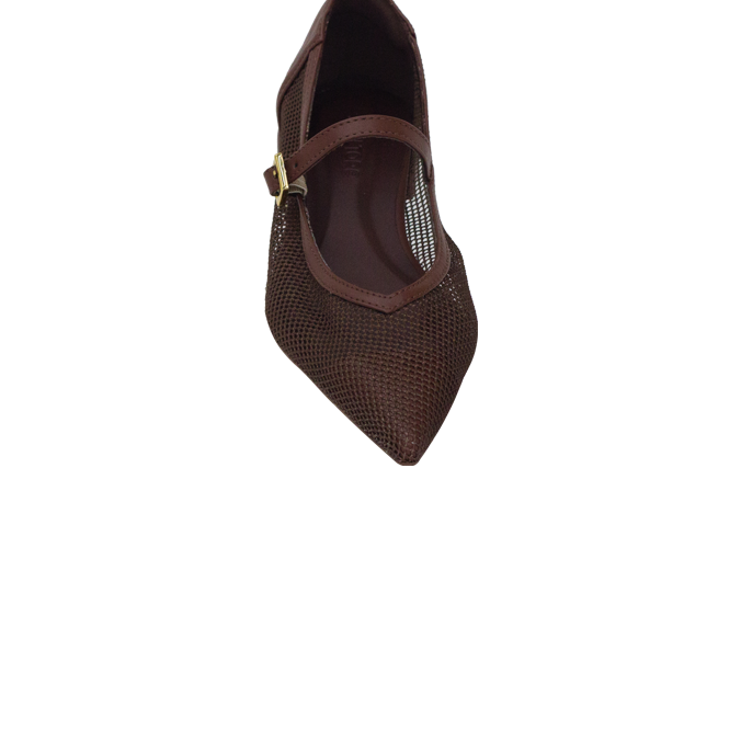 Sapatilha Mariela Flat Marrom