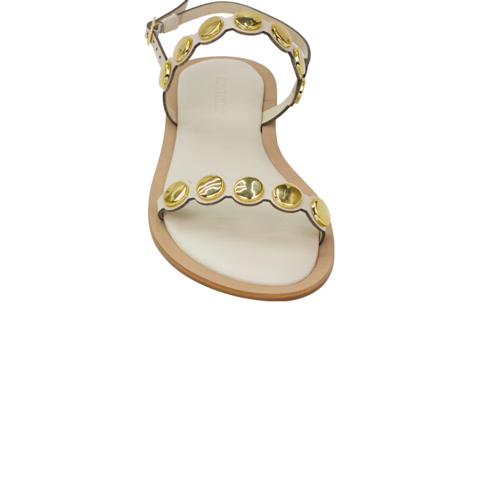 Rasteira Marciele Off White