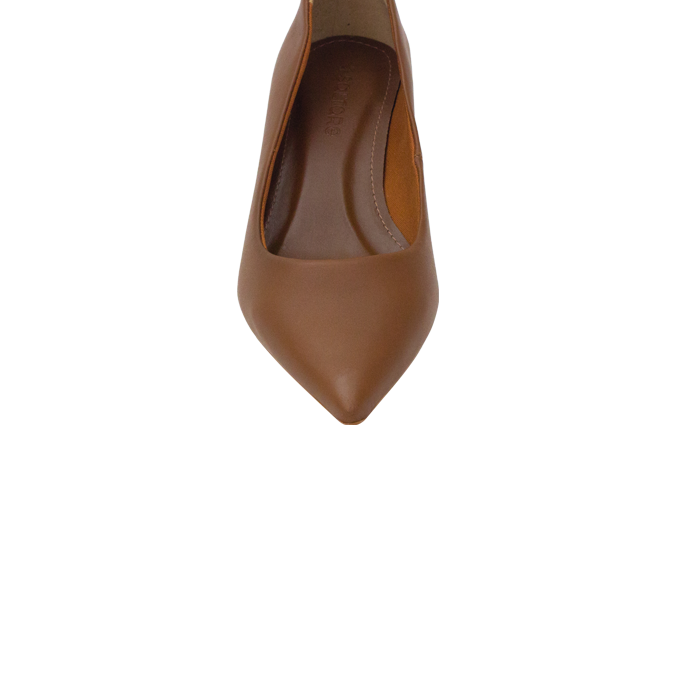 Scarpin Sima Marrom