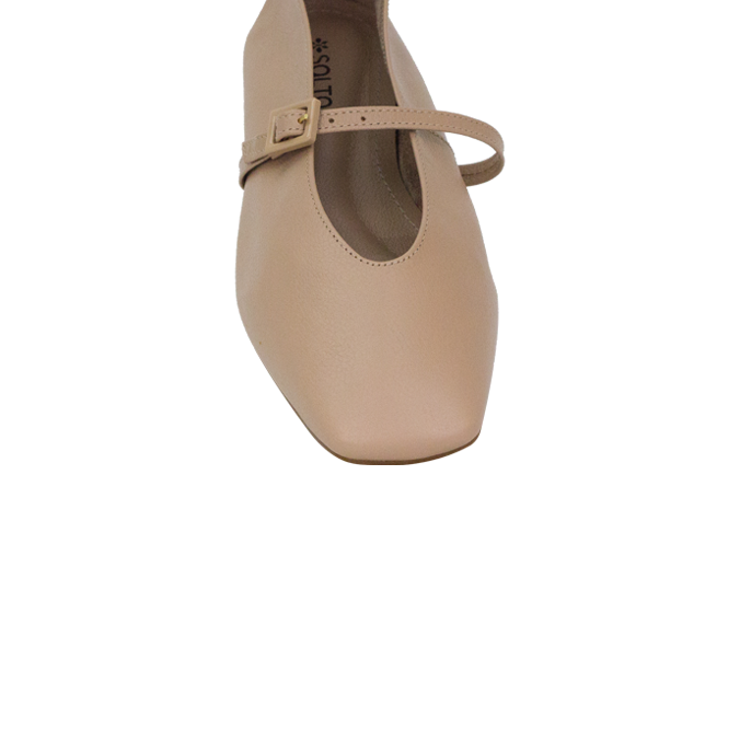 Sapatilha Leth Nude