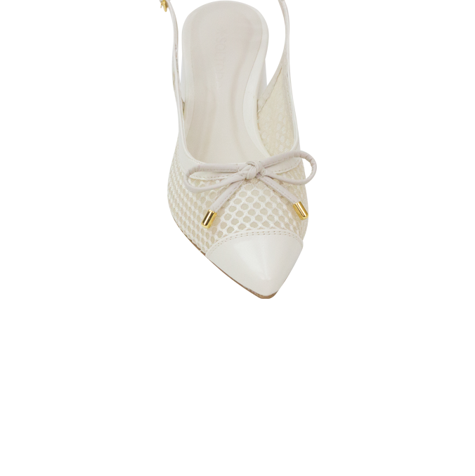 Scarpin Venice Off White