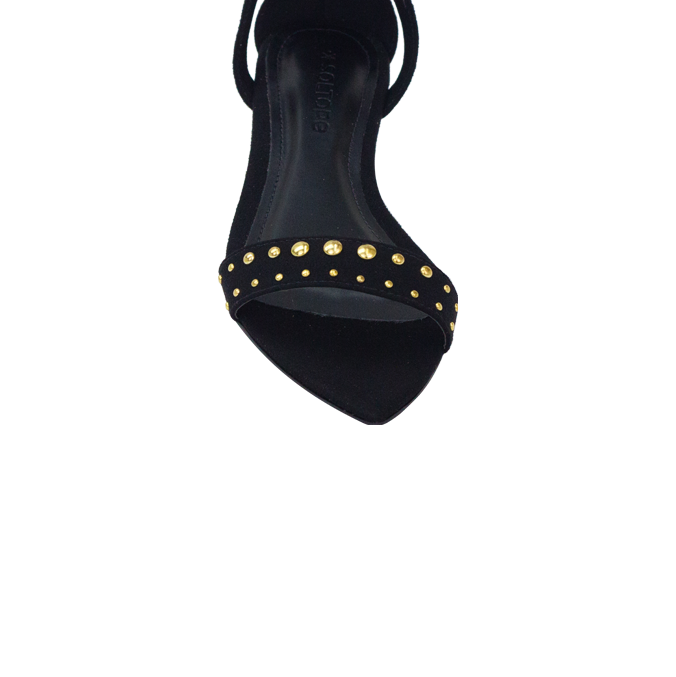 Rasteira Tarsila Flat Preto