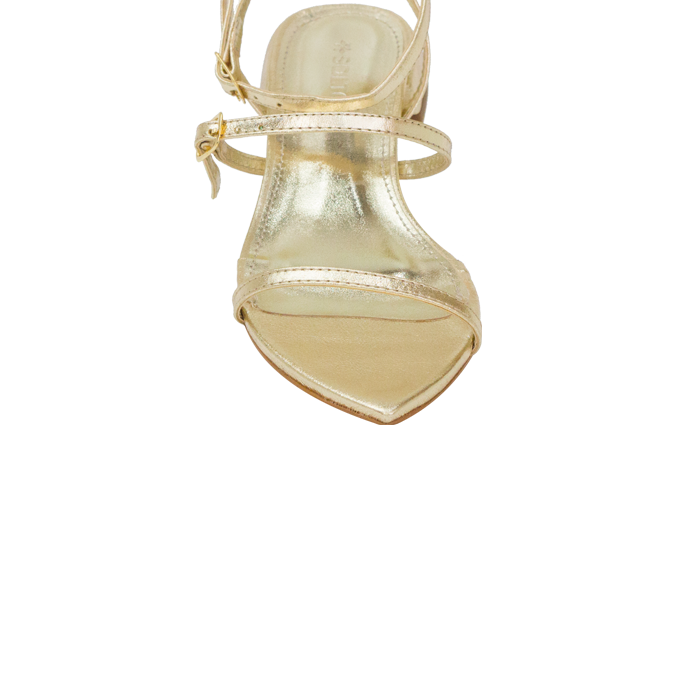 Rasteira Charlotte Dourado