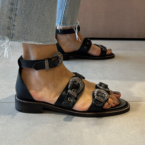 Rasteiras Zaira Preto