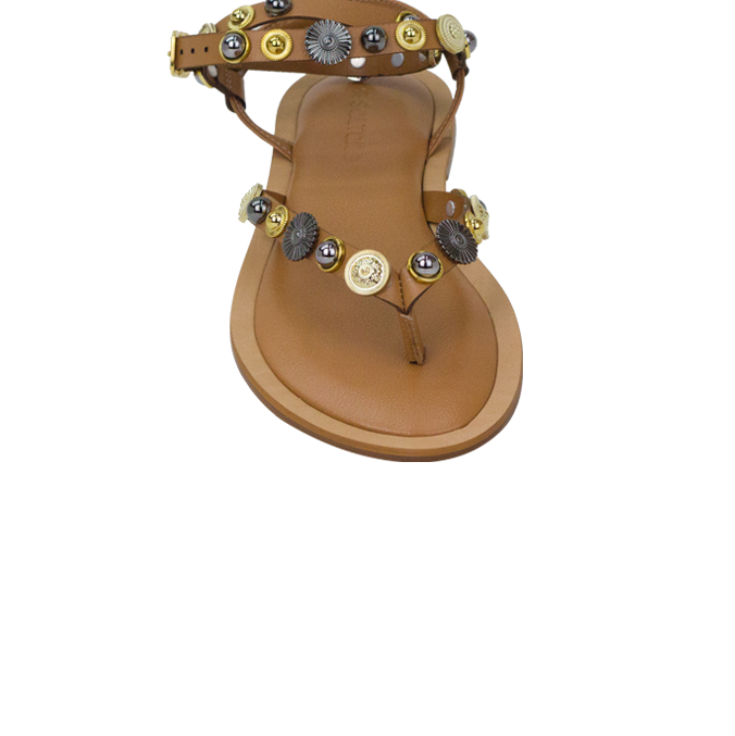 Rasteira Bruna Caramelo