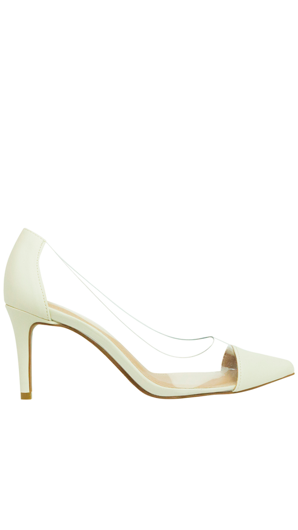 Scarpin Alice 8 Off White