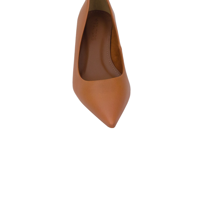 Scarpin Sima Caramelo