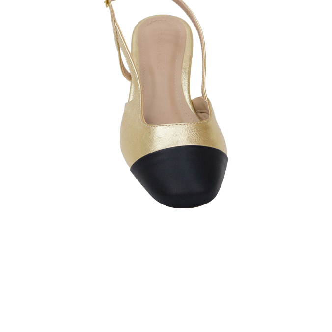 Sapatilha Vonda Flat Dourado