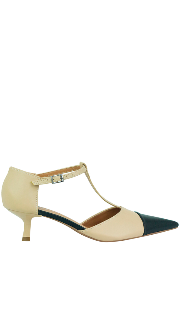 Scarpin Chayenne New Amendoa