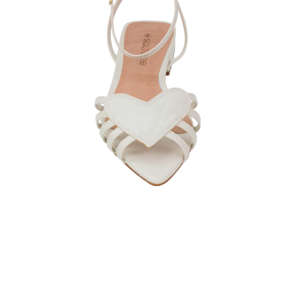 Rasteira Dixie Flat Off White