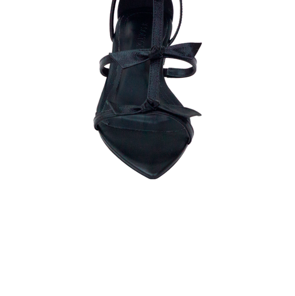 Rasteira Ivy Flat Preto