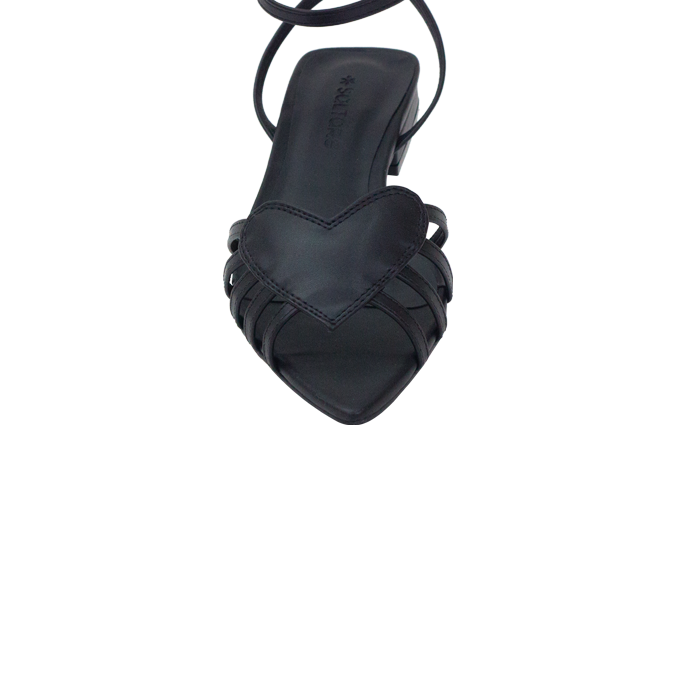 Rasteira Dixie Flat Preto