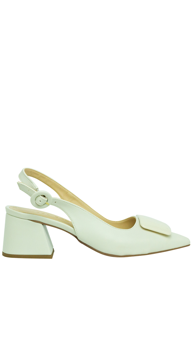 Scarpin Fatima New Off White