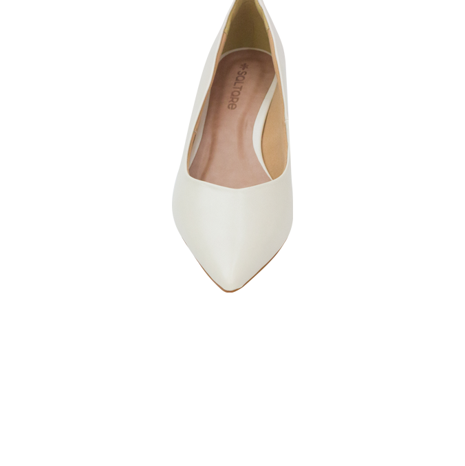 Scarpin Telma Off White