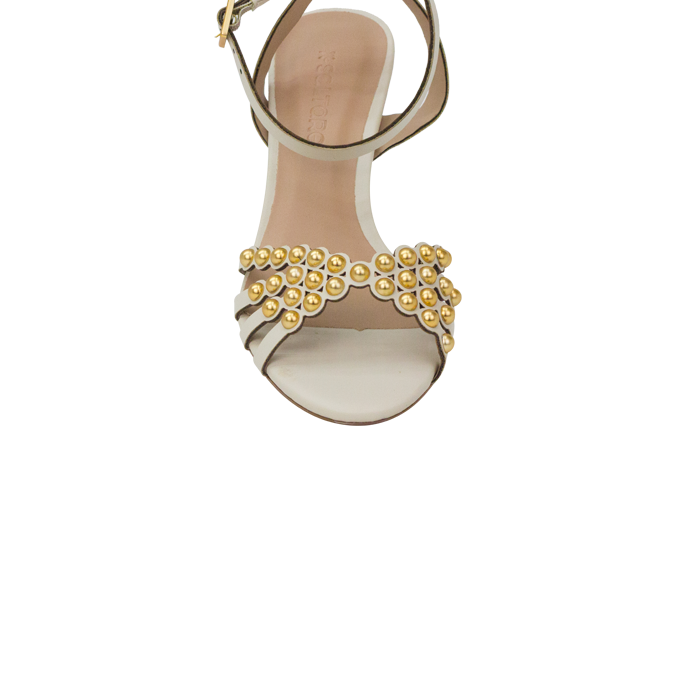 Sandália Laura Off White