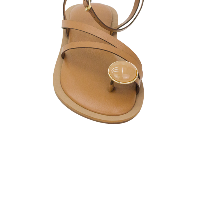 Rasteira Kira Caramelo