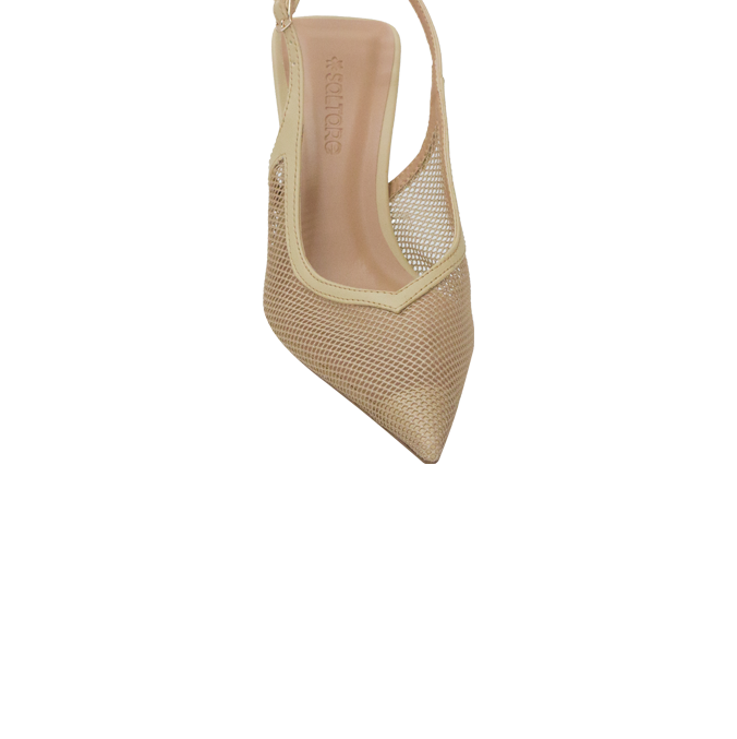 Scarpin Mariela New Amendoa