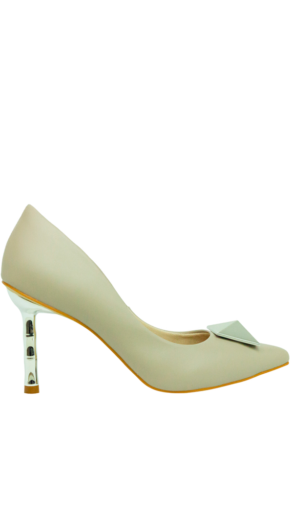 Scarpin Adeline Cinza