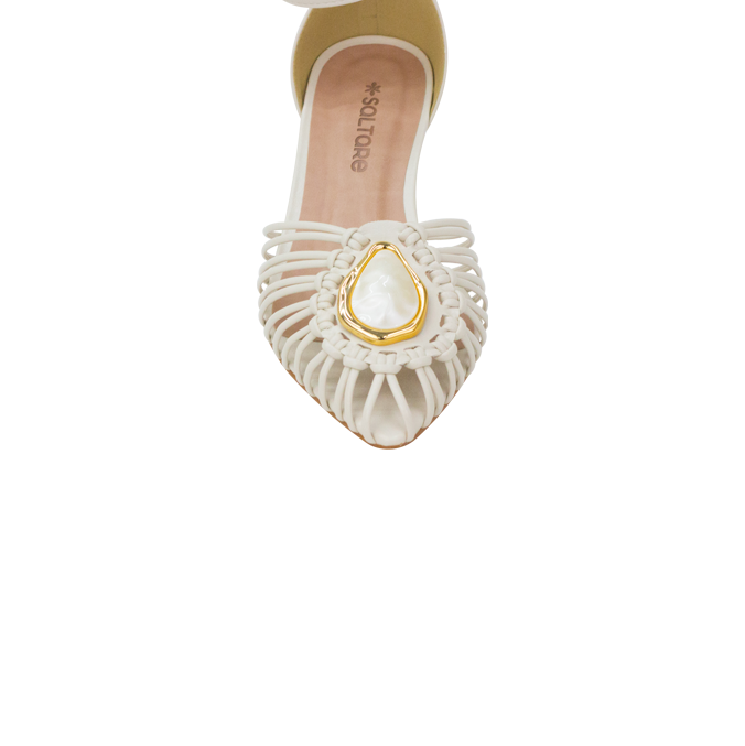 Sandália Marjorie Off White