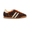 Tênis Betina Onça em Couro Pêlo Animal Print