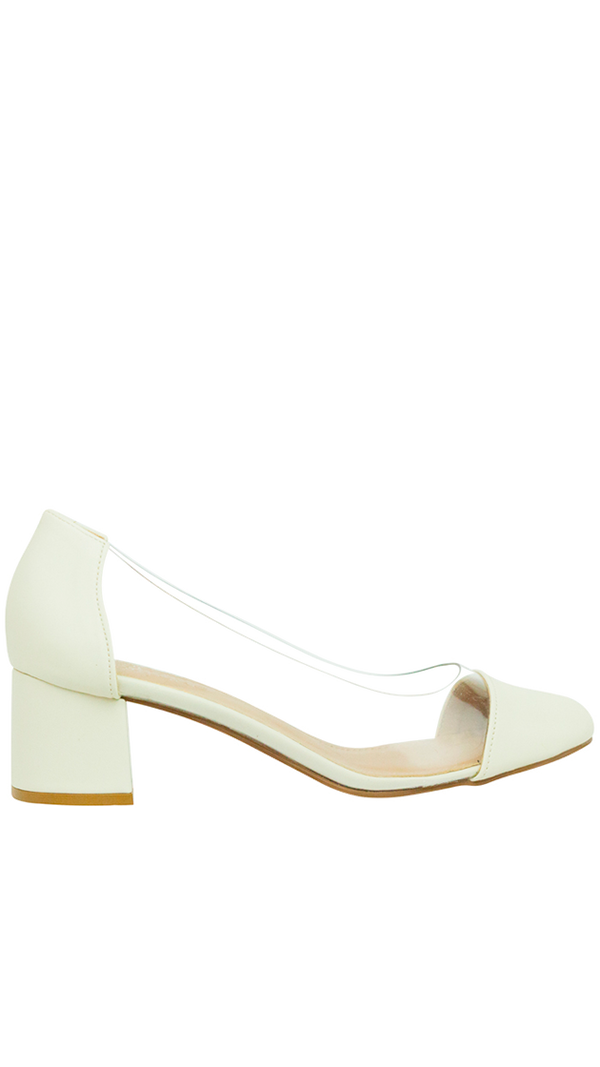 Scarpin Joana Off White