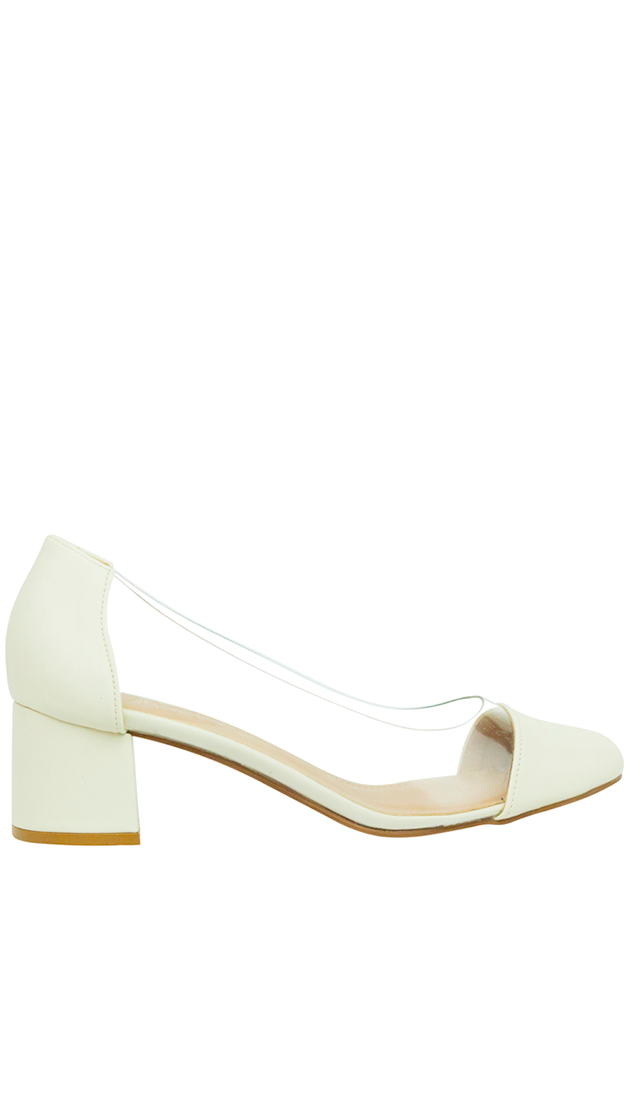 Scarpin Joana Off White