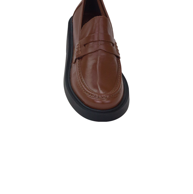 Mocassim Marta Marrom Claro