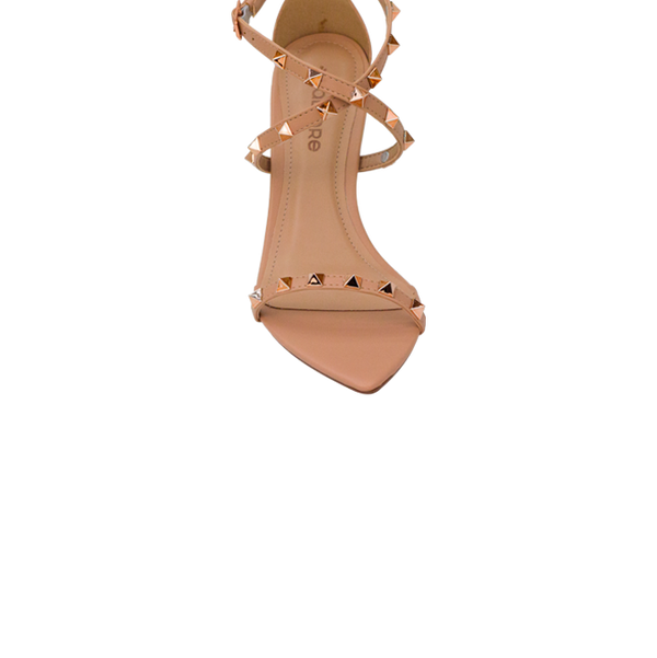Sandália Brenda High Nude