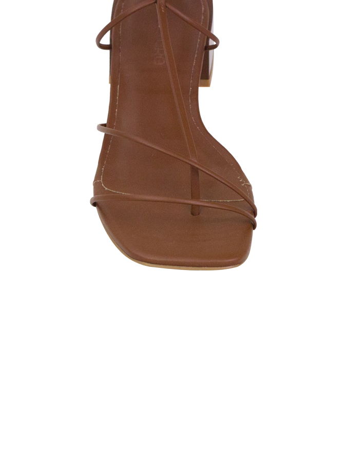 Sandálias Amber Low Marrom