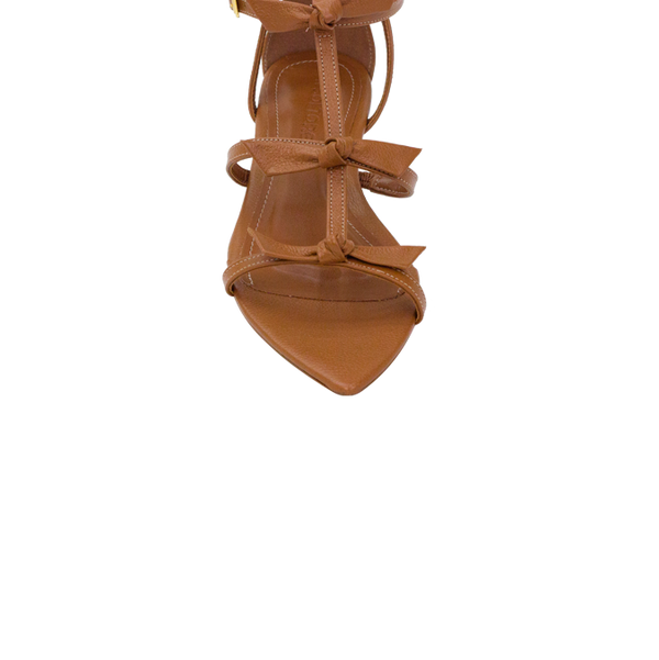 Rasteira Ivy Flat Caramelo