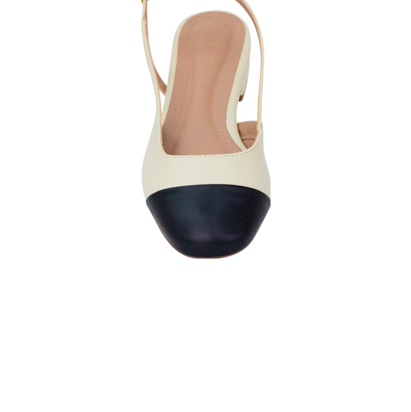 Sapatilha Vonda Flat Off White