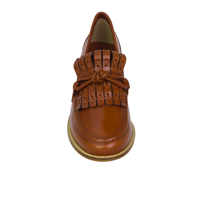 Mocassim Soho Whisky com Franja Artesanal