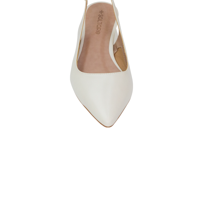Scarpin Teodora Off White