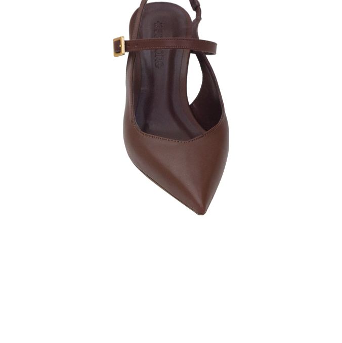 Scarpin Sania Marrom Claro