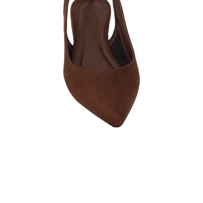 Sapatilha Kely Flat Marrom