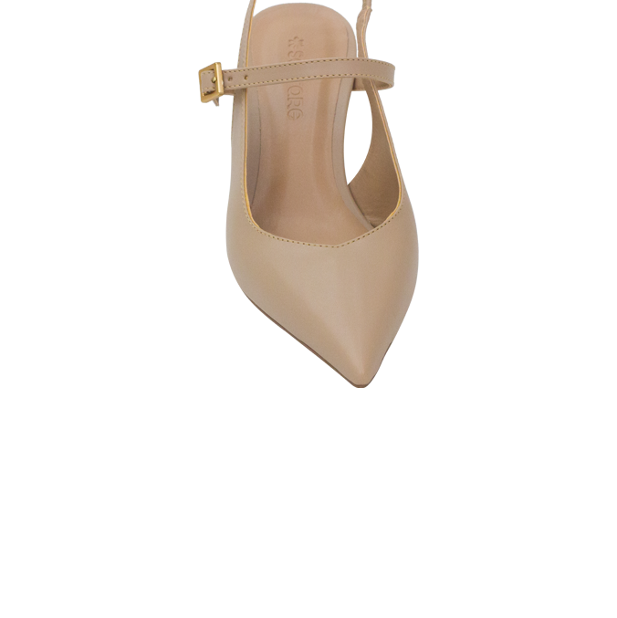 Scarpin Sania Amendoa