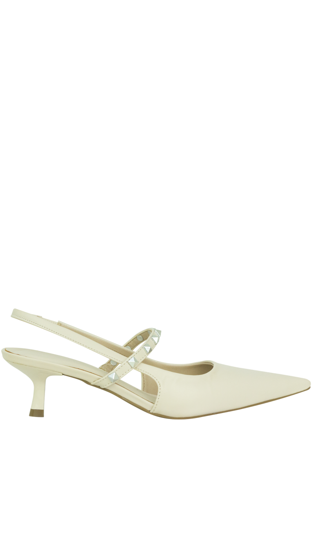 Scarpin Irene Creme