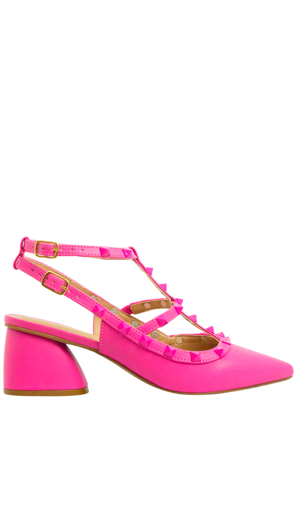 Scarpin Mona Low New Rosa