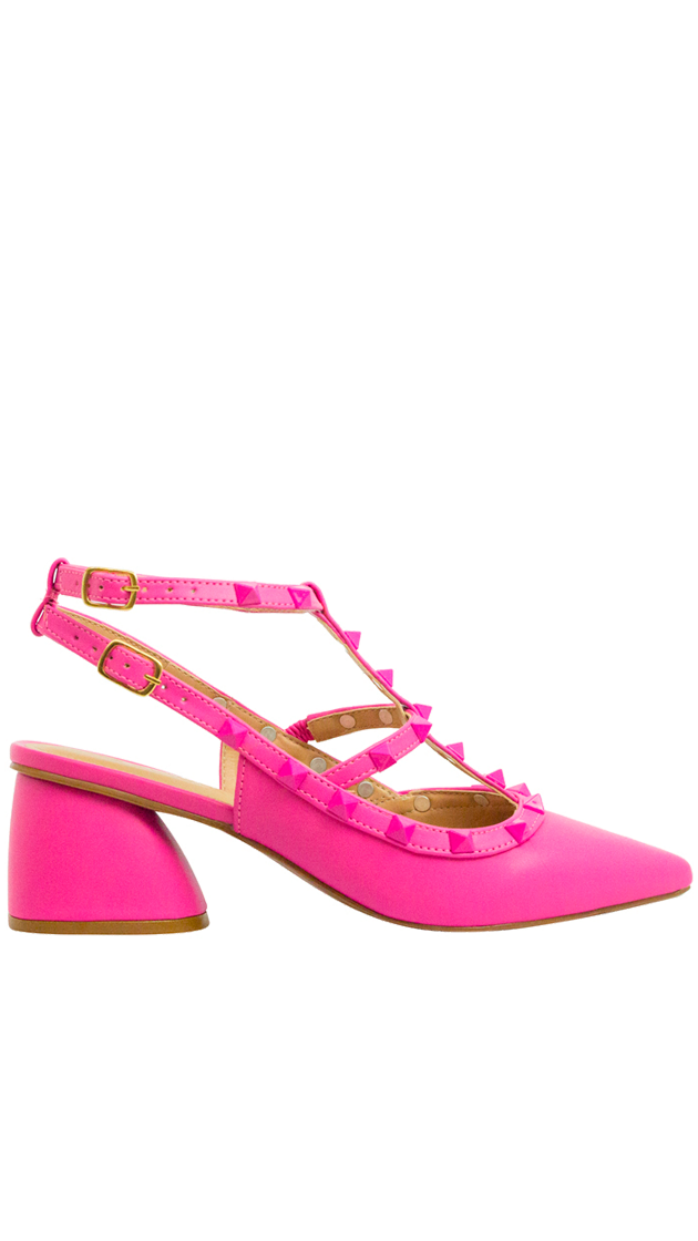 Scarpin Mona Low New Rosa