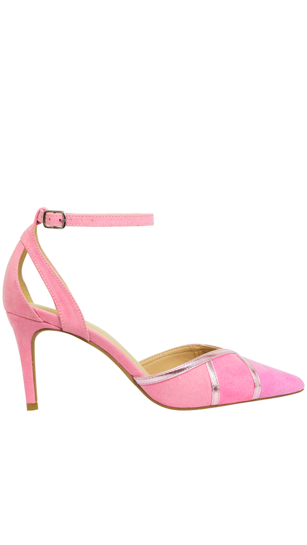 Scarpin Maria 8 Mix Rosa