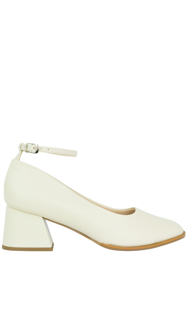 Scarpin Rosana 5 Creme