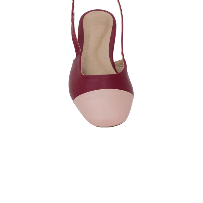 Sapatilha Vonda Flat Vinho