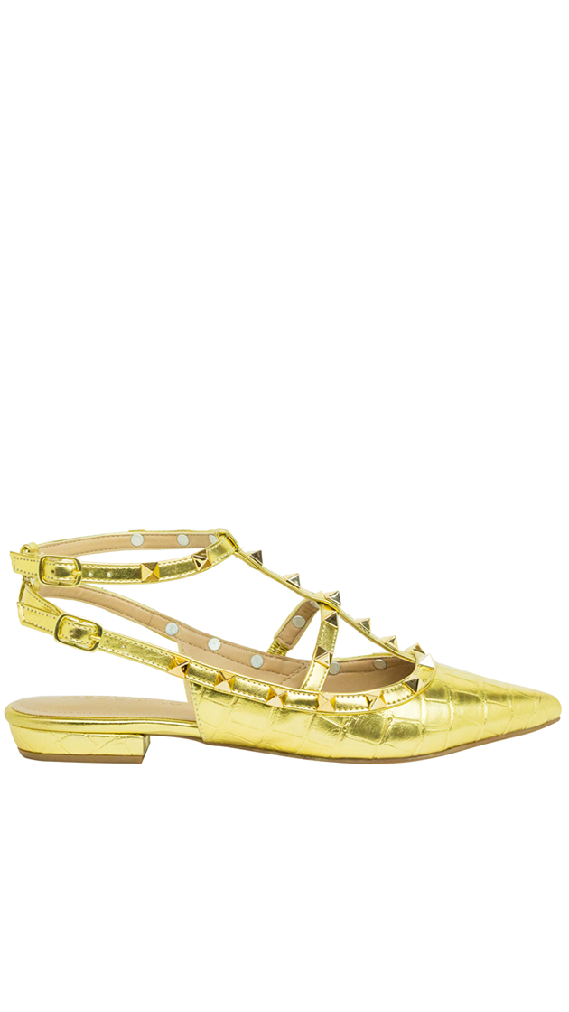 Sapatilhas Mona Flat Mt Dourado