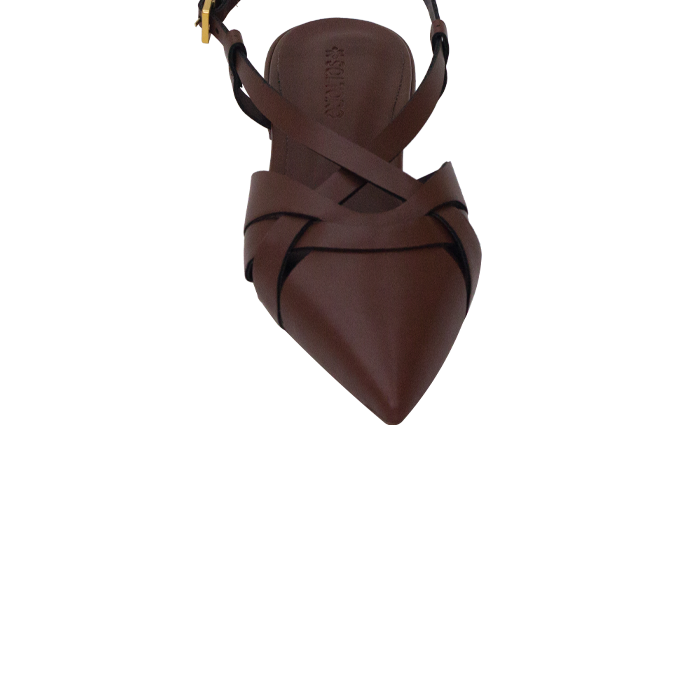 Sapatilha Berenice Flat Marrom