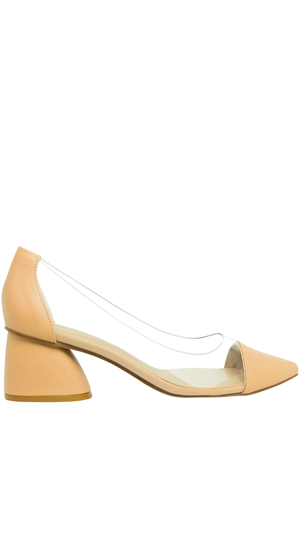 Scarpin Alice Nude